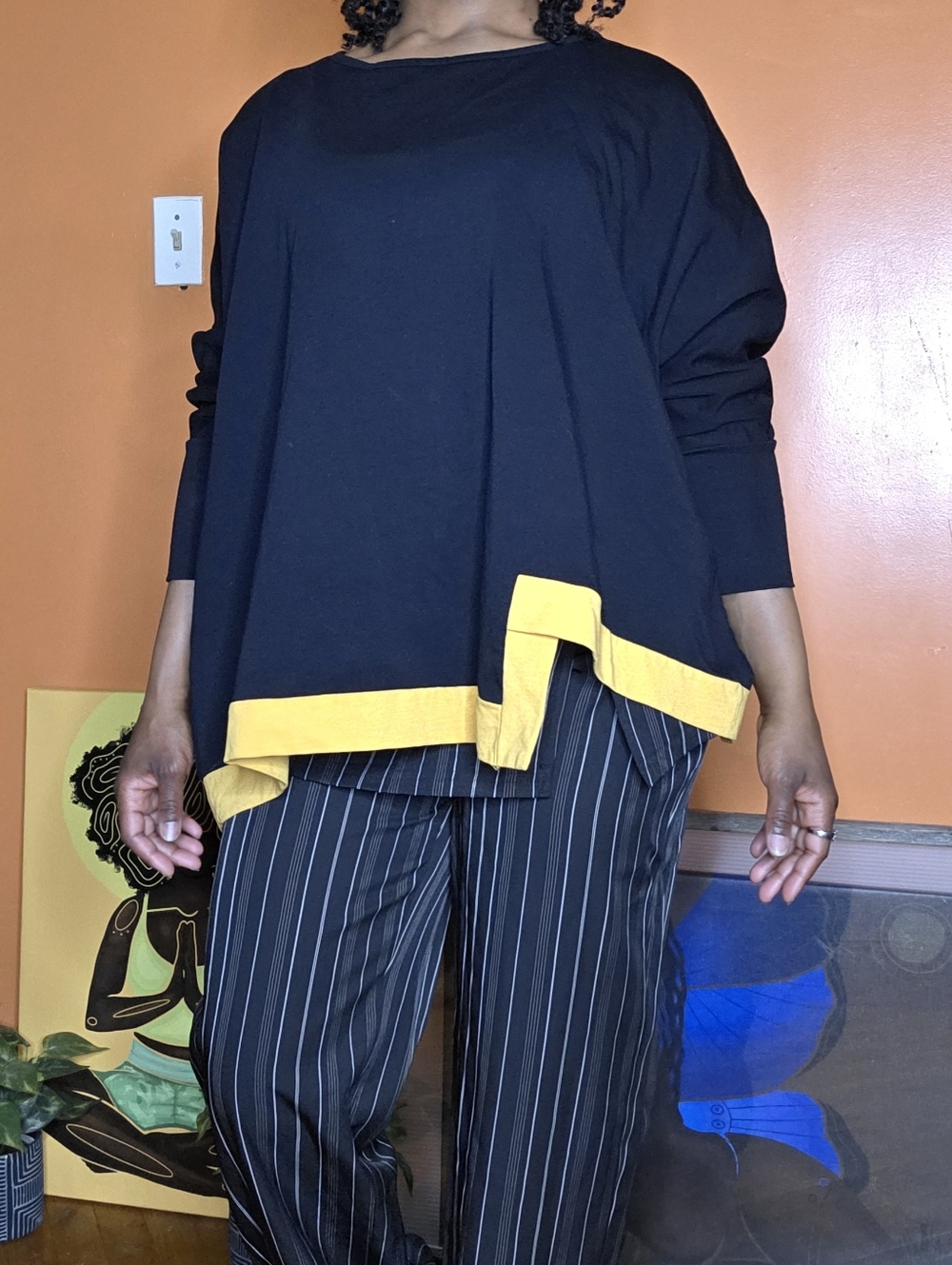 Bar By Melis Kozan Assymetric Top Sz: Small